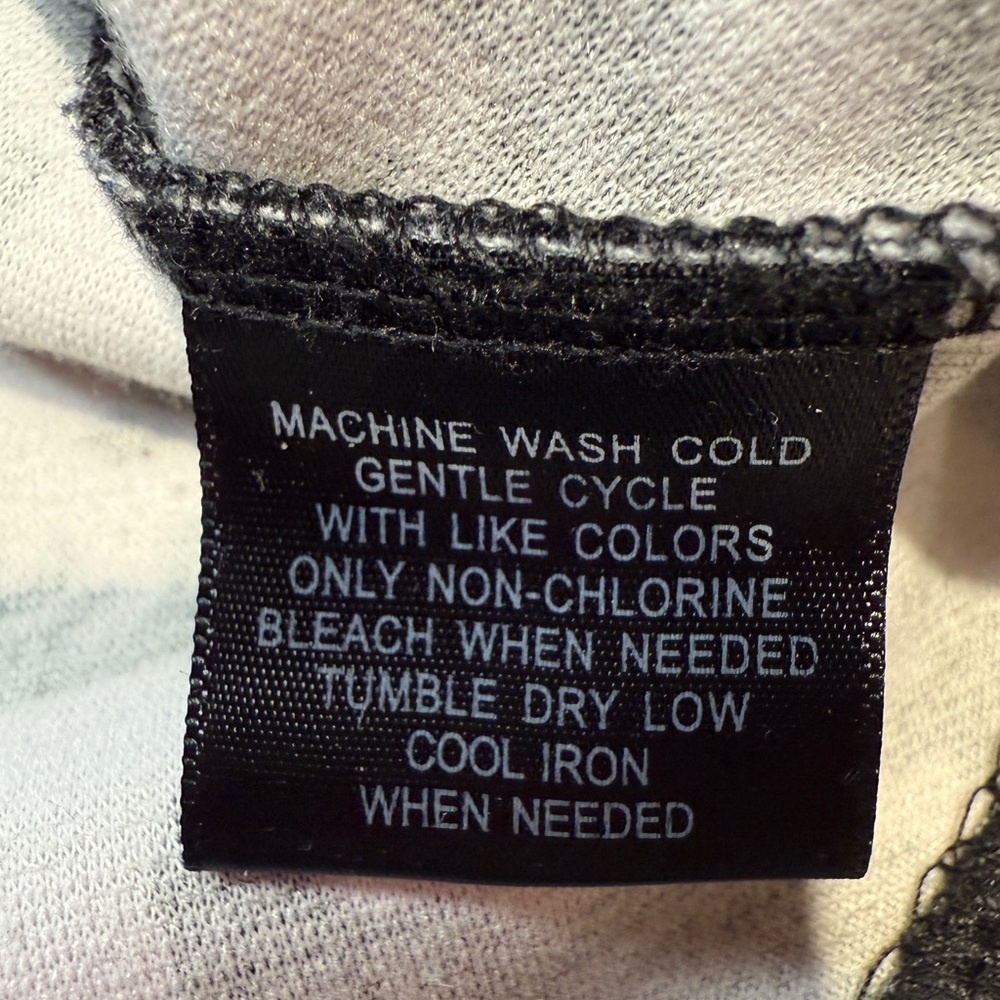 INC International Concepts Black & White Houndstooth Sleeveless Top Medium - Picture 6 of 8